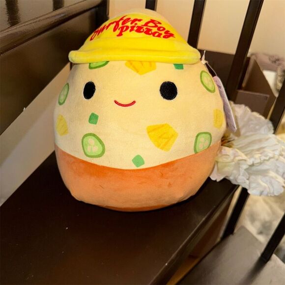 Squishmallows Stranger Things Surfer Boy Pizza Plush Medium 14” - Picture 1 of 5